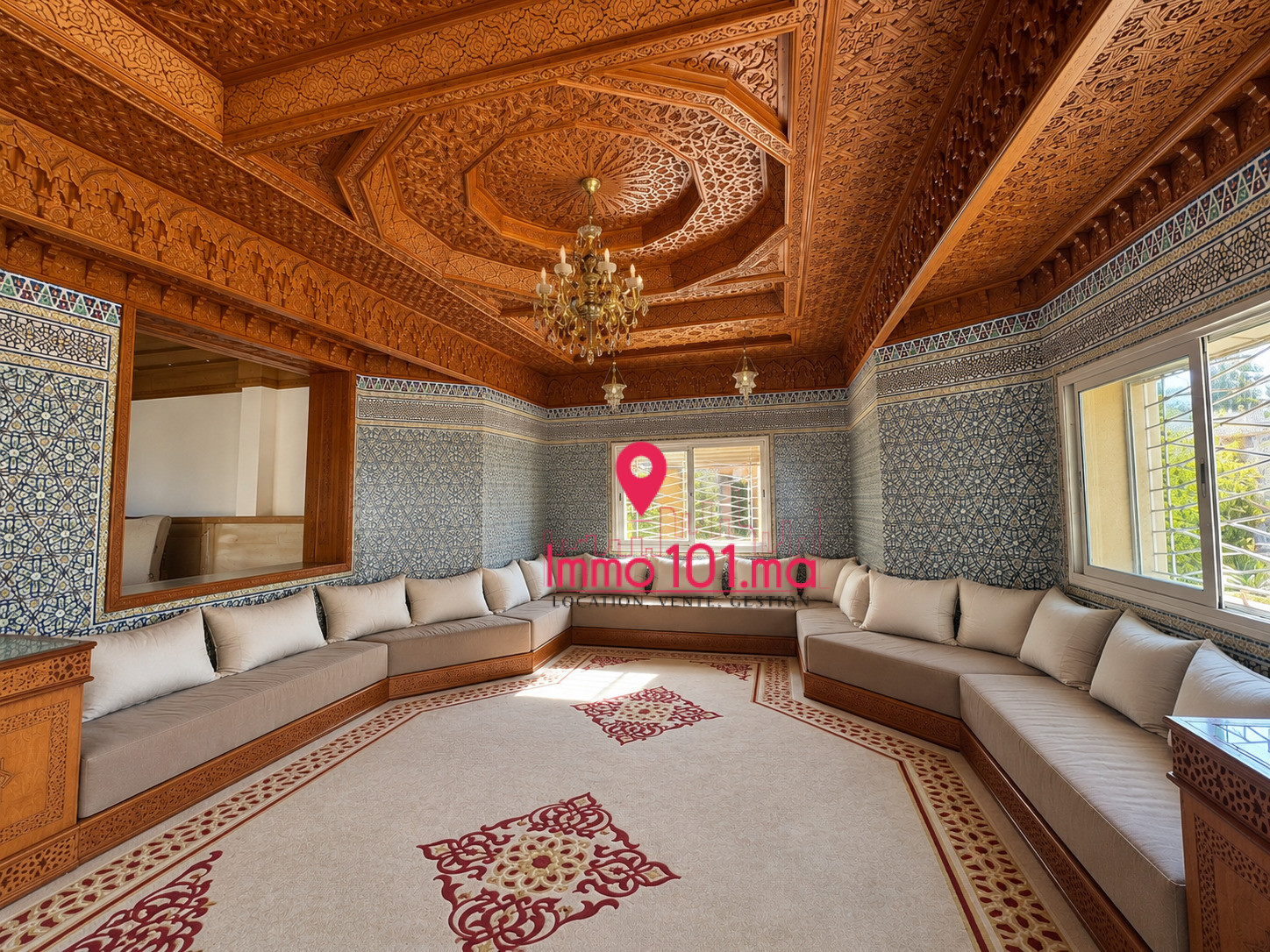 Location villa à Souissi  ZLLVV2554